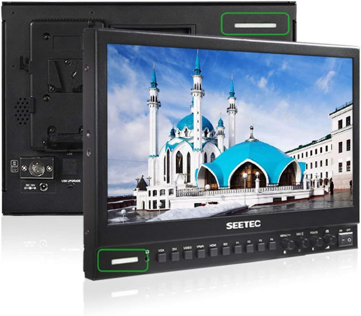 Big Sale SEETEC P133-9HSD 13.3 IPS 1920x1080 Aluminum Pro Broadcast LCD Monitor with Peaking Focus Assist Check Field 3G-SDI HDMI AV YPbPr DVI-I Video Audio Inputs with Microfiber Cloth Flash Sale Buy 1 get 1 SEETEC P133-9HSD 13.3 IPS 1920x1080 Aluminum Pro Broadcast LCD Monitor with Peaking Focus Assist Check Field 3G-SDI HDMI AV YPbPr DVI-I Video Audio Inputs with Microfiber Cloth