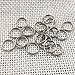WUBOECE 300 PCS 8mm Metal Split Ring Nickel Plated Small Key Chain Ring Part for Connecting Clasps Charms Links and Ornament Crafts, Silver