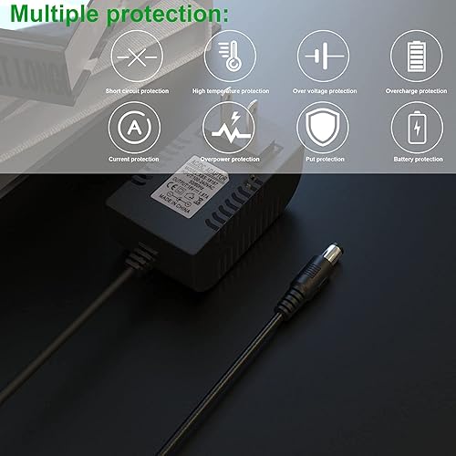 Miniatura 2 de Adaptador de fuente de alimentación de 12 V compatible con teclados Yamaha PA130, PA150, PSR, YPG, YPT y DD Series - Cable extralargo de 10 pies