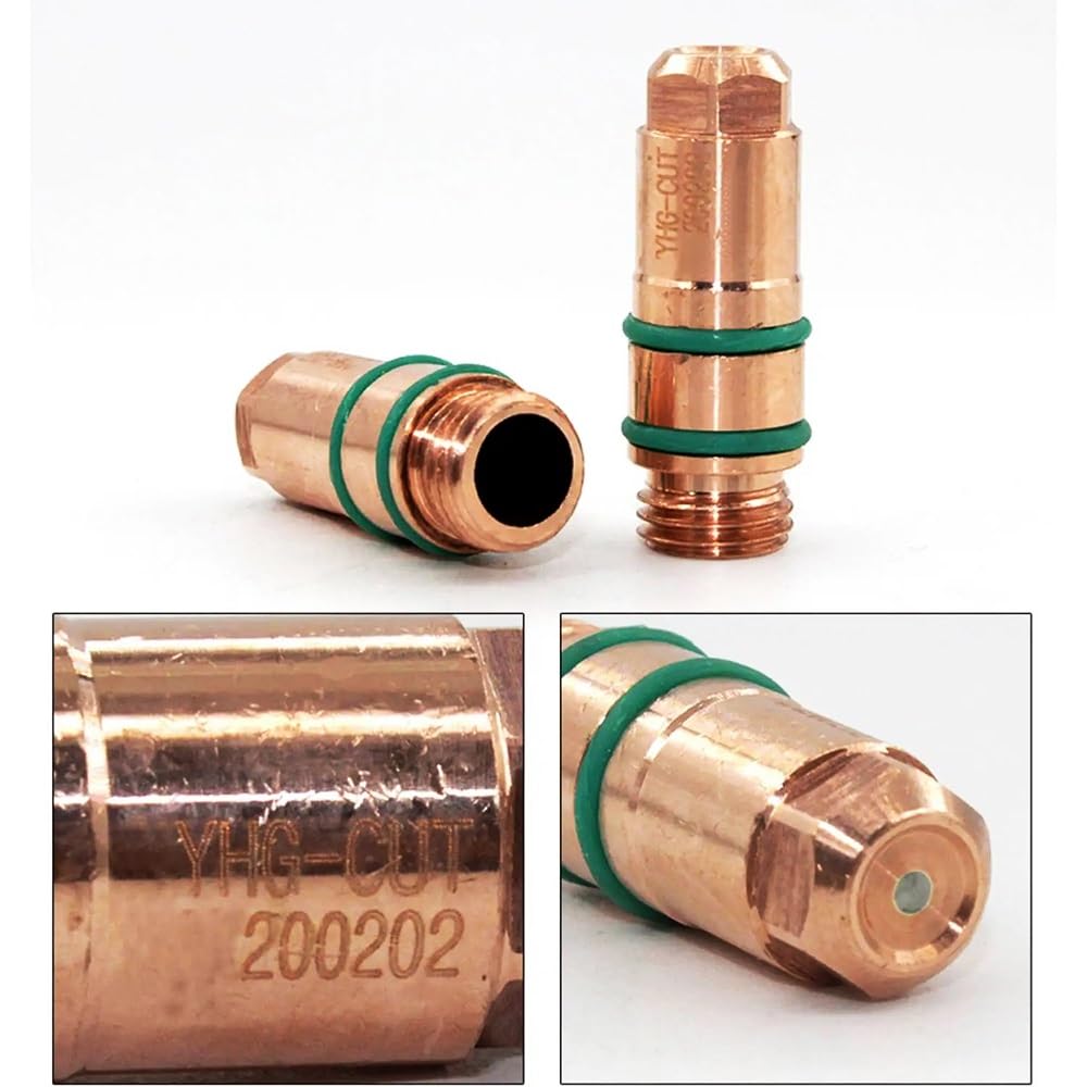 YGX200 YGX200A YGX200202 YGX200203 YGX200204 YGX200205 YGX200206 Punta Boquilla Electrodo Antorcha de Plasma CNC Máquina de Corte(B 200206)