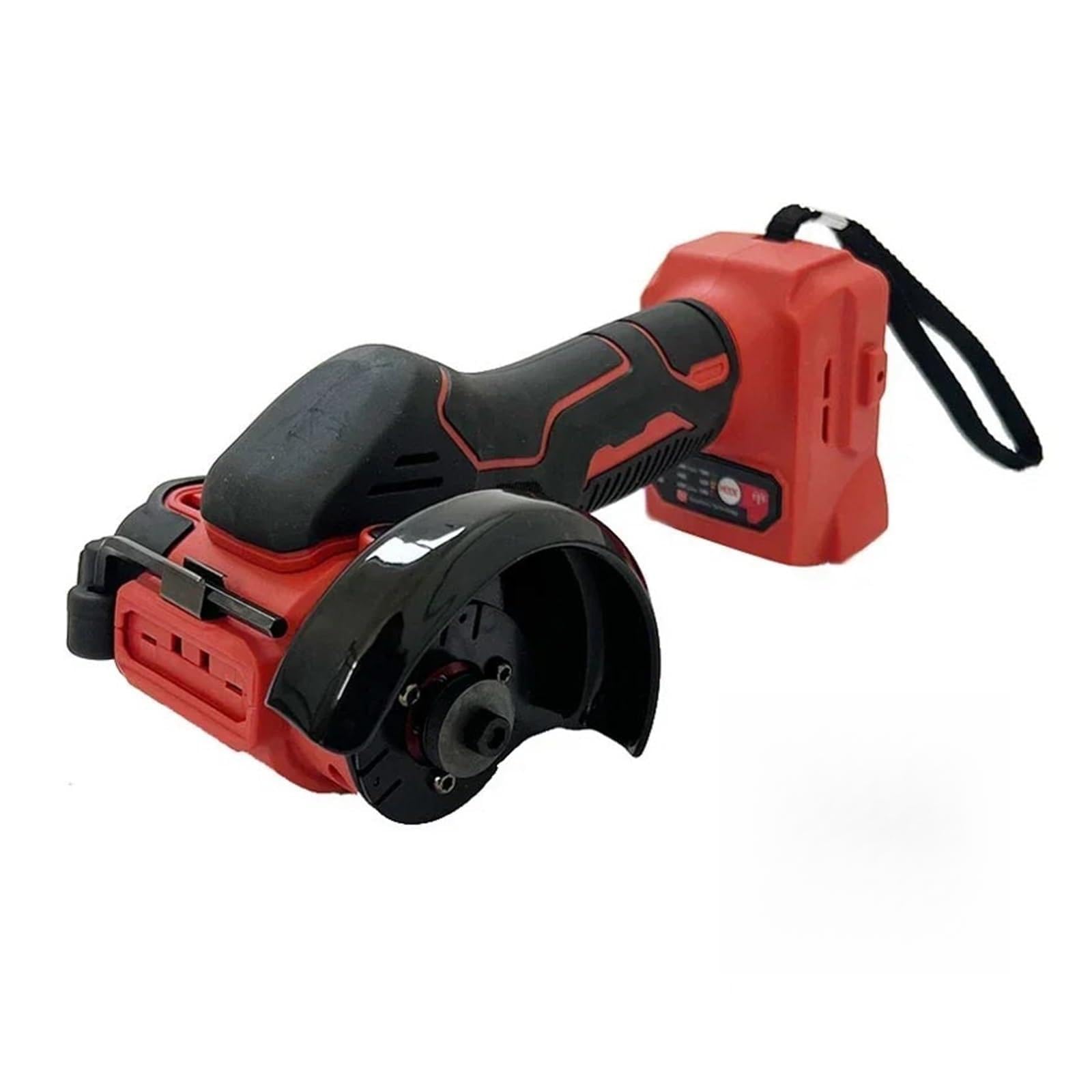 LNHHG 3 Inch Cordless Angle Grinder Cut-Off Tool Polishing Grinding Cutting Metal Power Tool(Brown)