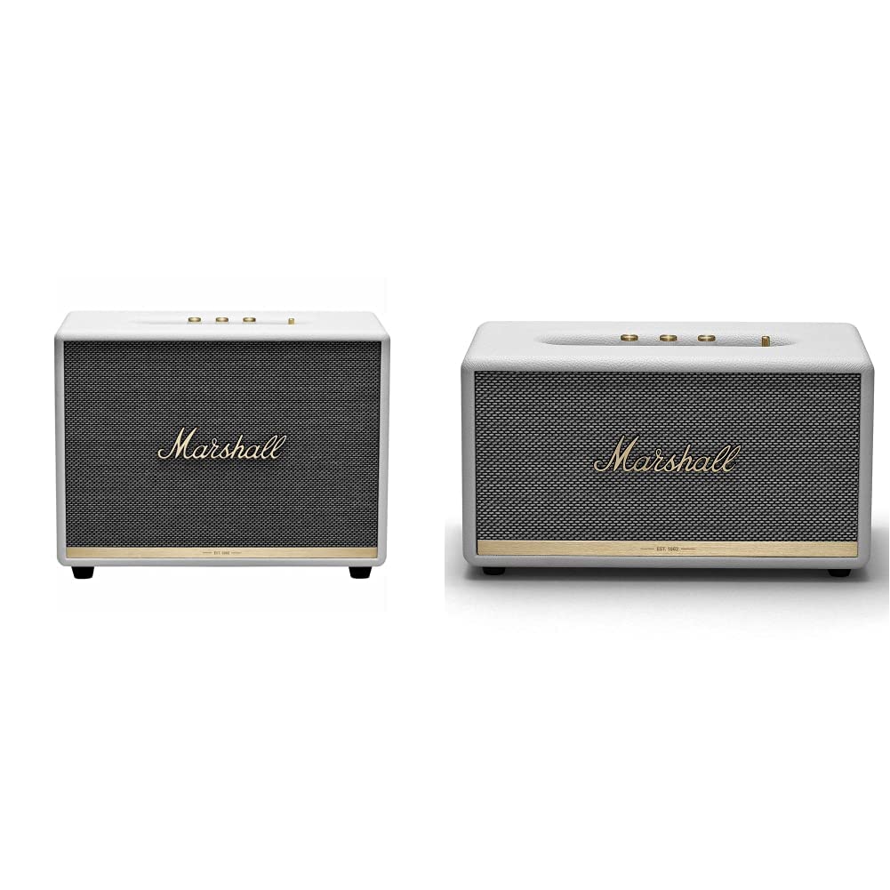 Marshall White Speakers