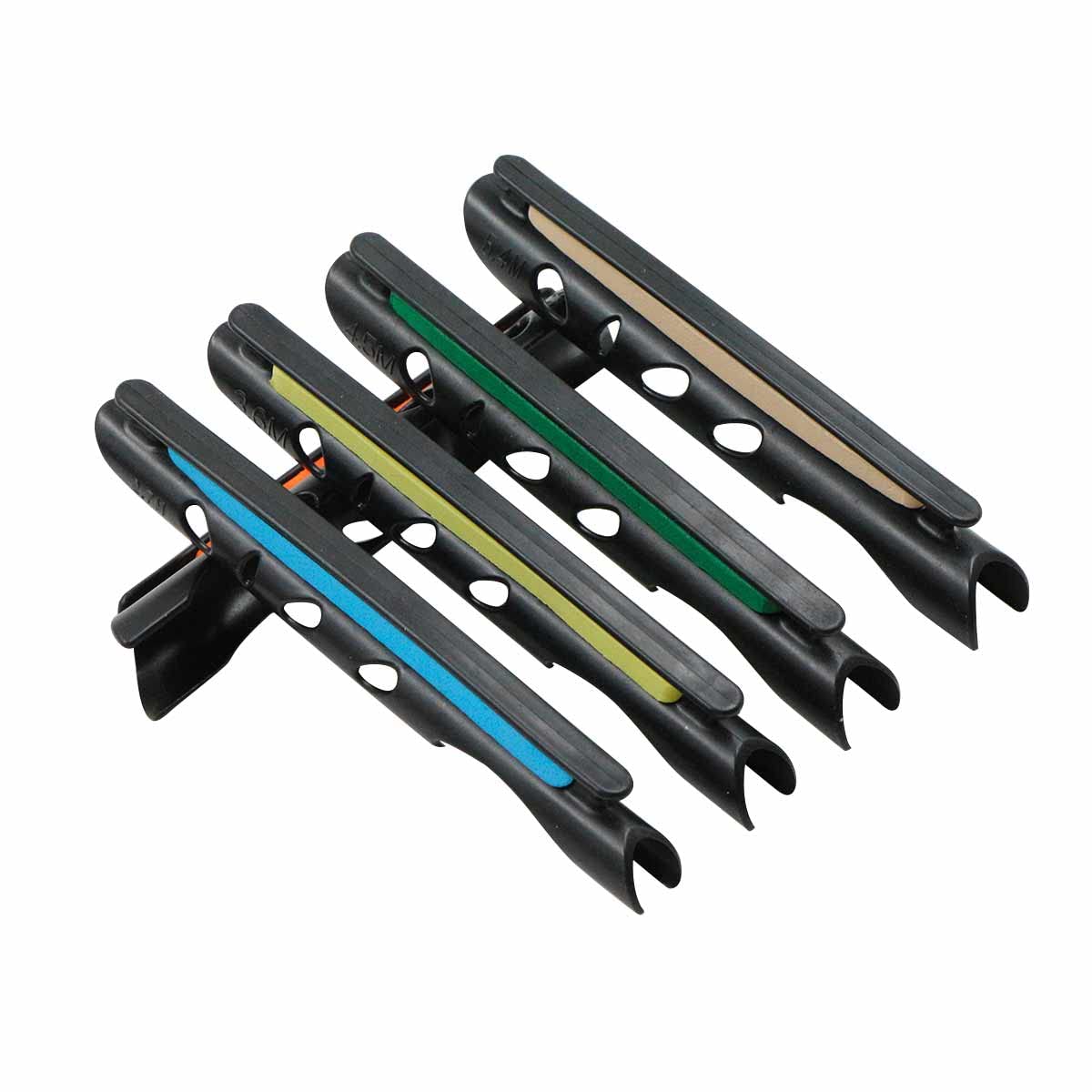 Porta-lenza da pesca da 30 pezzi - Porta-bobina in silicone per