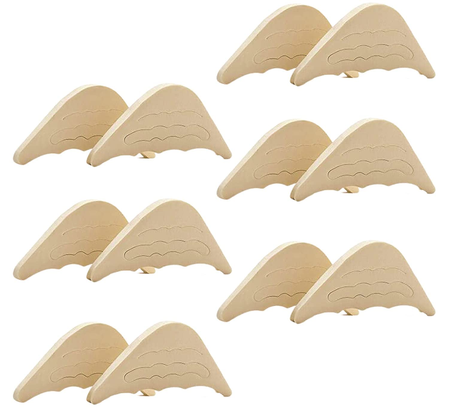 Thrifty Homes 6 Pairs Toe Filler Inserts Adjustable For Too Big Shoes For Women Reusable For Heel, Pumps, Flats, Sneakers Foot Cushion