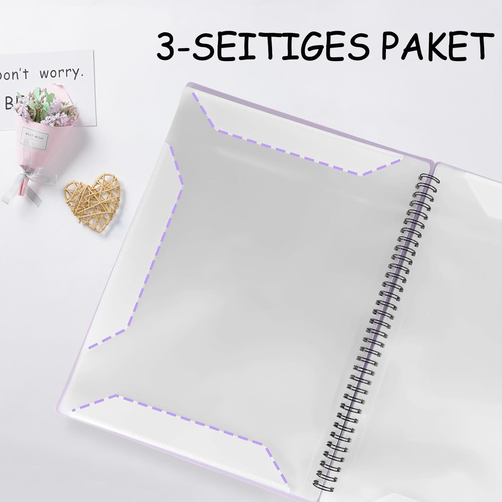 A4 Notenmappe für Notenblätter, Music Sheet Chormappe A4 Ringbuch 70 Taschen/140 Seiten A4 Notenmappe für Notenblätter, Music Sheet Chormappe A4 Ringbuch 70 Taschen/140 Seiten