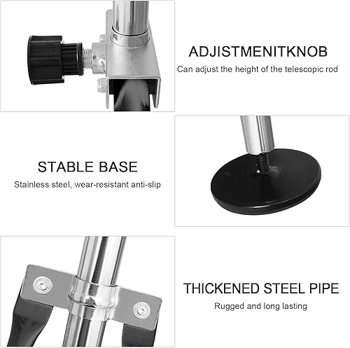 Miniatura 20 de FBSPORT Barra de gimnasia para niños con anillos, barras horizontales de gimnasia de altura ajustable, barra de entrenamiento junior, barras Verde