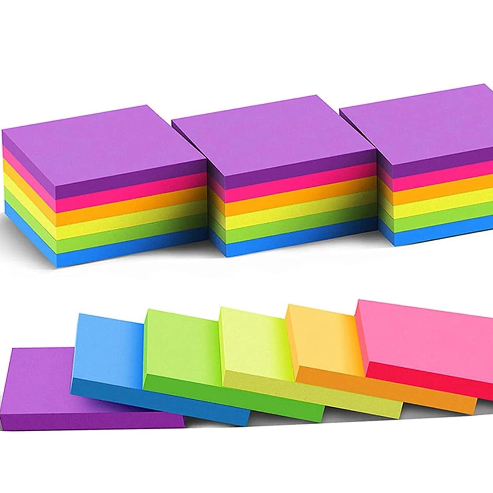 Notes adhésives détachables de 7,6 cm pour ne plus perdre vos messages importants - 5