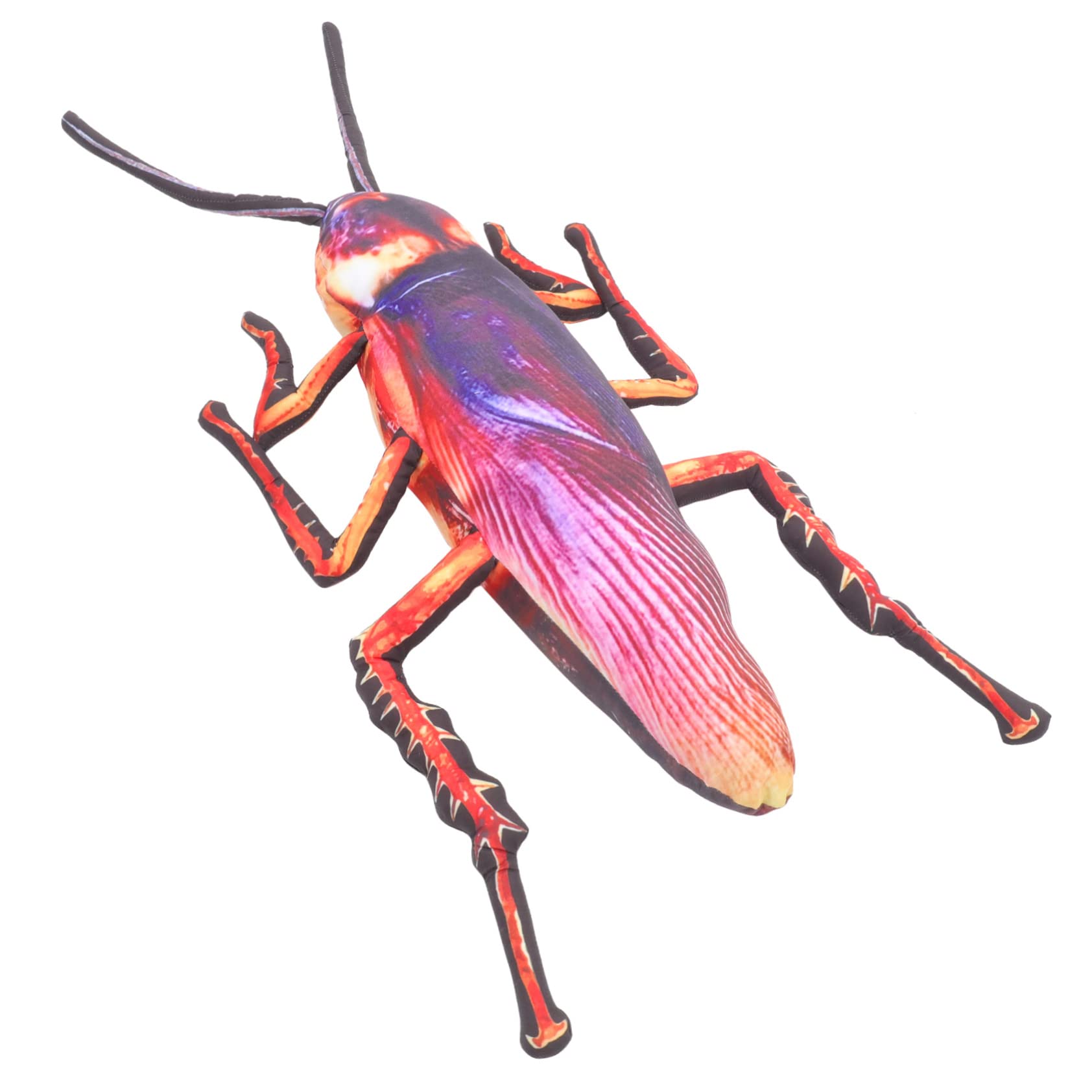 Hemobllo Realistic Cockroach Plush Toy Fun Prank Prop for Parties Halloween and Boys and Girls Events Soft Stuffed Toy for Ages Unique