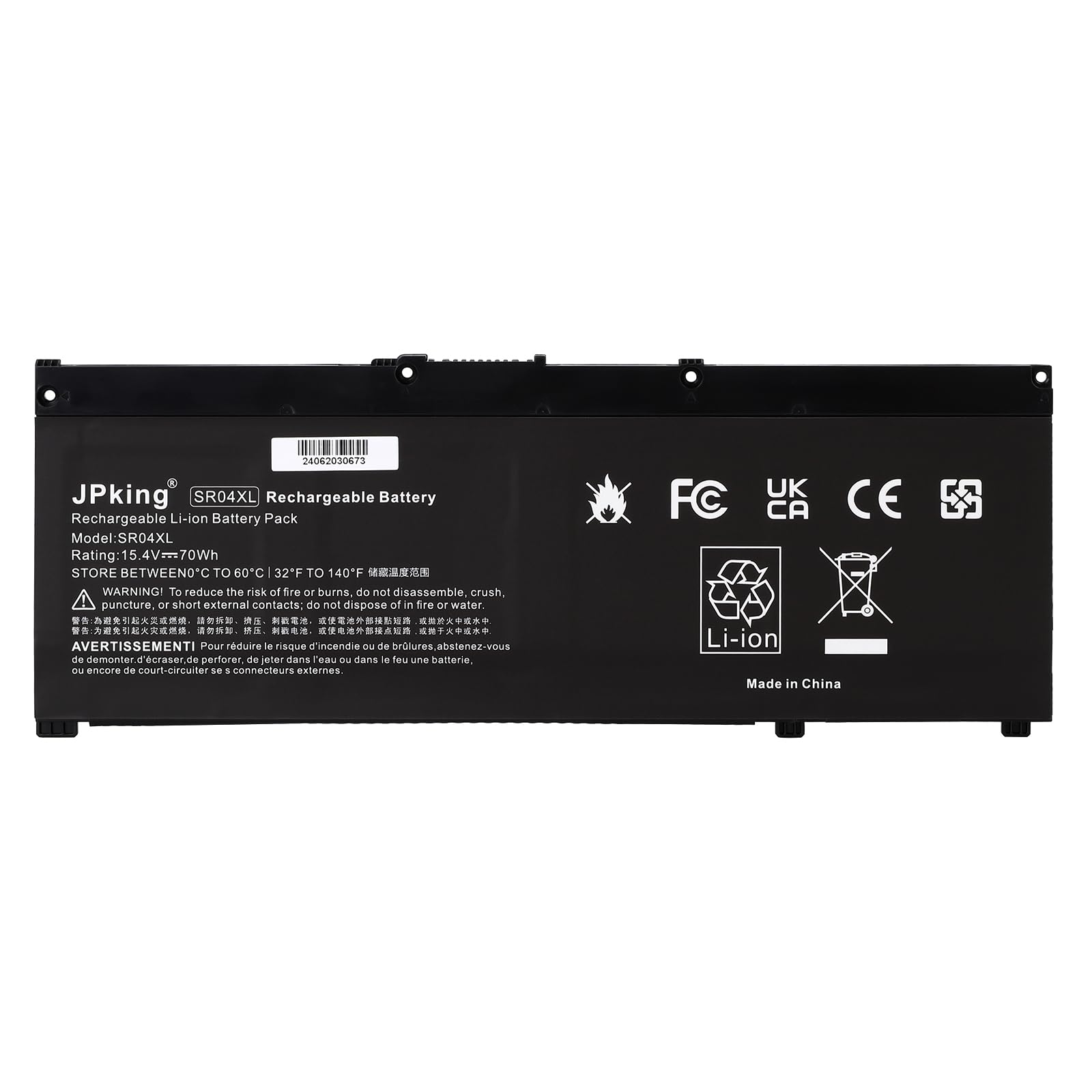 HP Omen 15, 17, Pavilion 15 Batterij