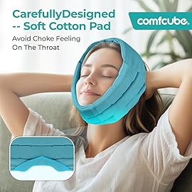 Comfcube Wisdom Teeth Ice Pack Head Wrap, 2 Hours Long Lasting Cold Therapy Flexible Snug Fit Jaw Ice Pack for Face Oral Surgery, TMJ, Teeth Removed Pain, Cosmetic Injection