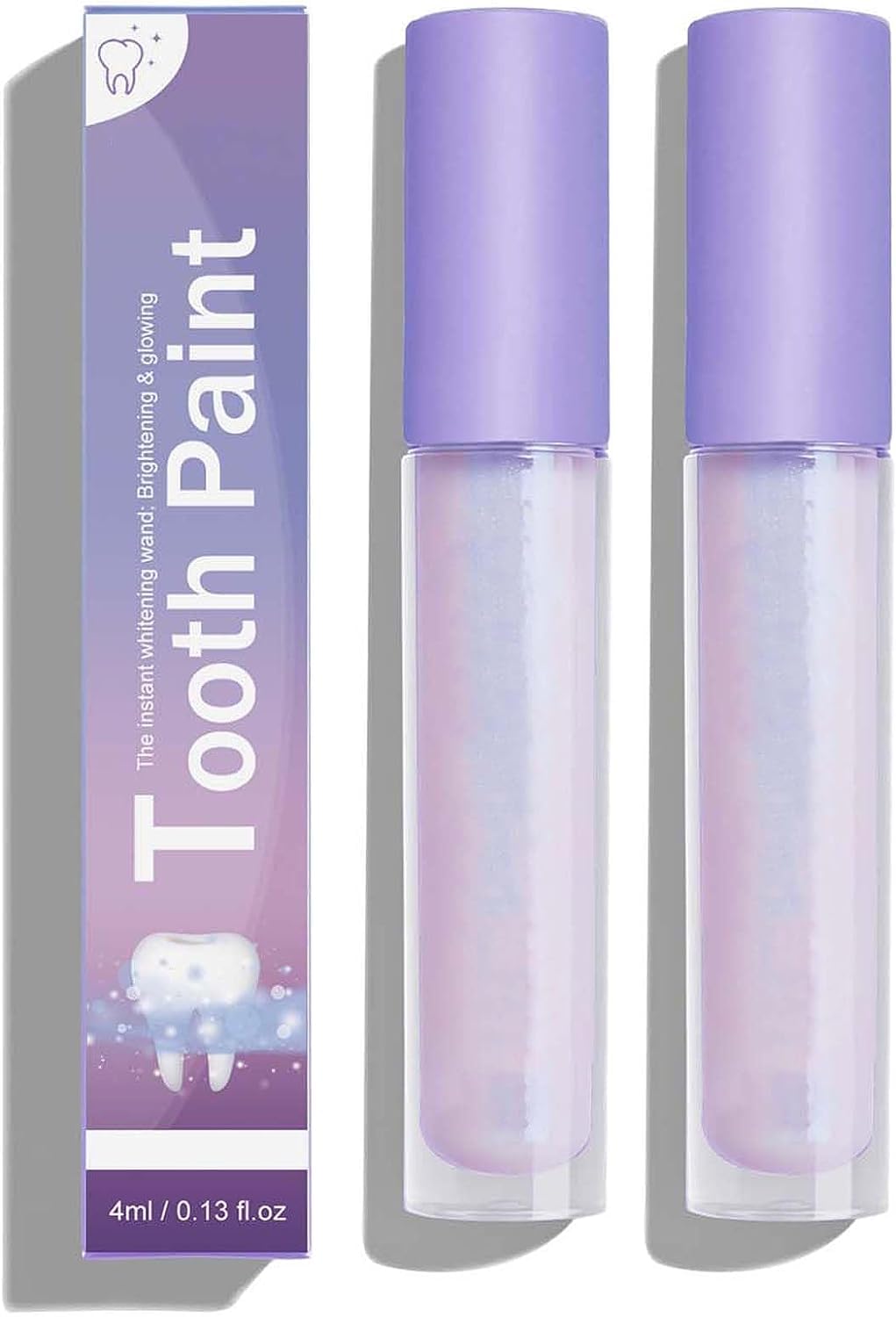 Tooth Gloss,Instant Gloss Results | Tooth Gloss, Teeth Pen,Tooth Pen for Tooth Stain Removal (2PCS)