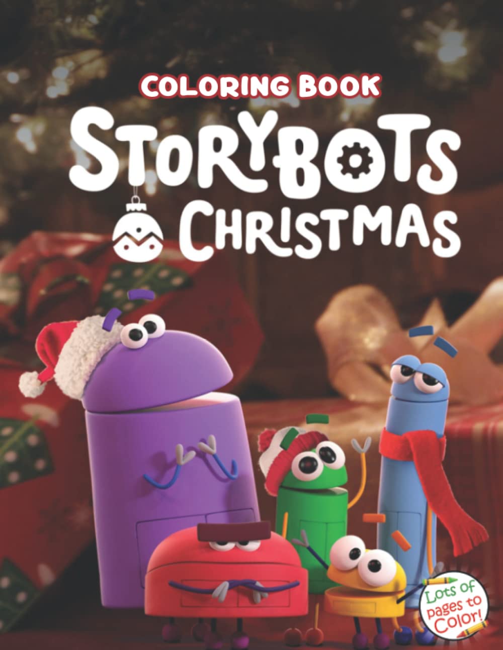 Storybots Christmas Coloring Book: Story bots Coloring Book With 50+ High Quality Coloring Pages For Kids And Adults To Color And Relax In Christmas 2021-2022 (Storybots Coloring Book)