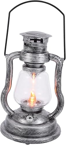 1 unid linterna retro recargable lámpara de aceite asiático lámpara colgante linterna rústica queroseno luz de aceite de mano lámpara de aceite de