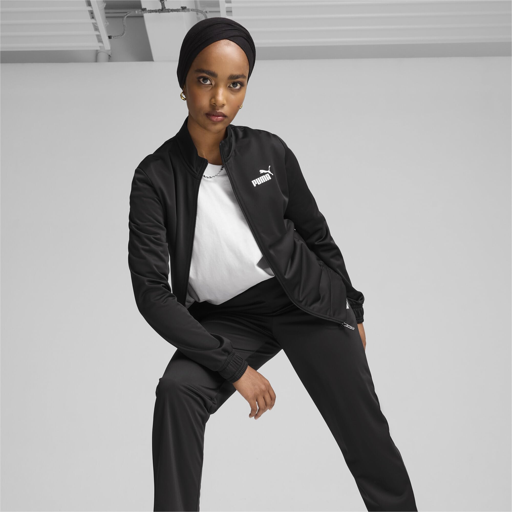 PUMA Ensemble de survêtement en polyester Femme
