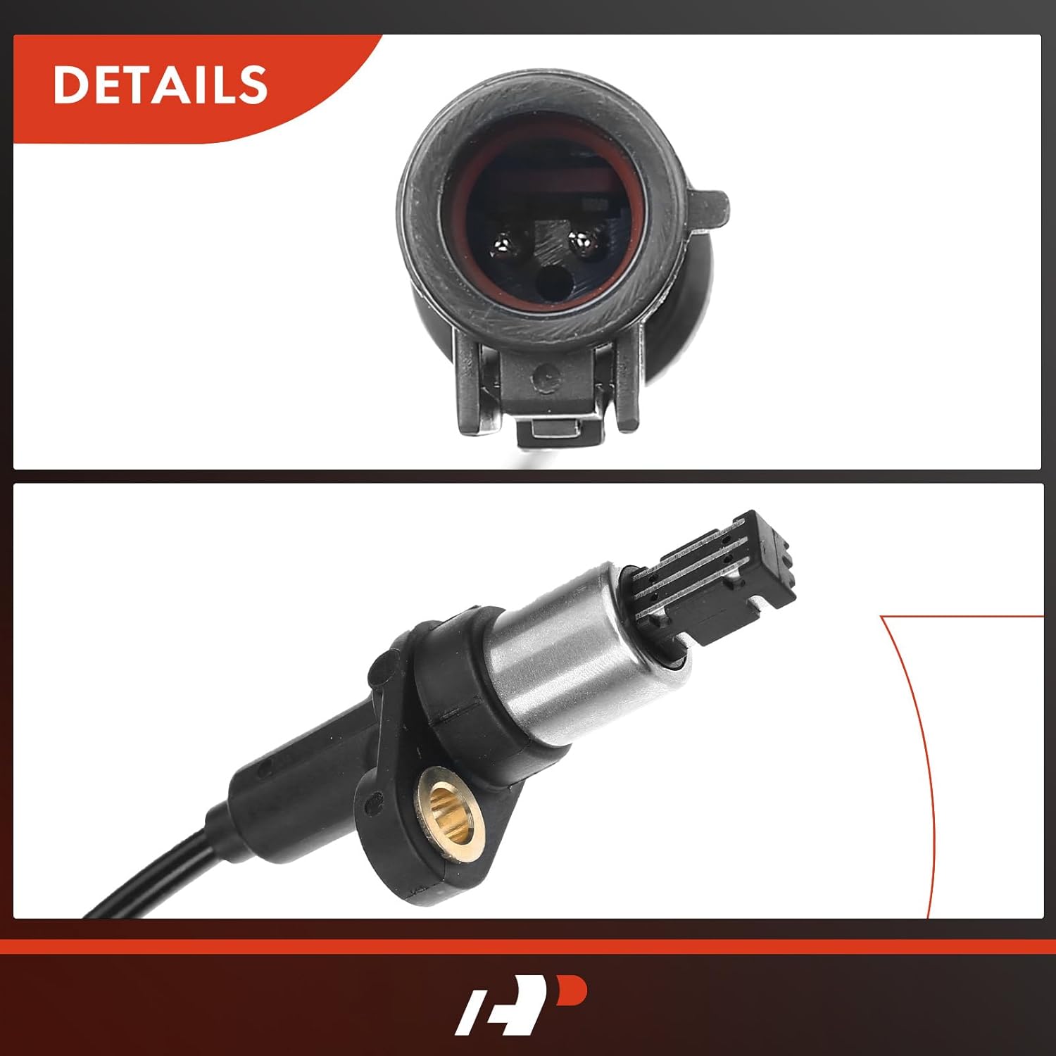 A-Premium ABS Wheel Speed Sensor Compatible with Ford Models - For F-250 1999, For F-250 Super Duty/F-350 Super Duty 1999-2004, Excursion 2000-2005, Cab Pickup, RWD - Front Left Driver Side