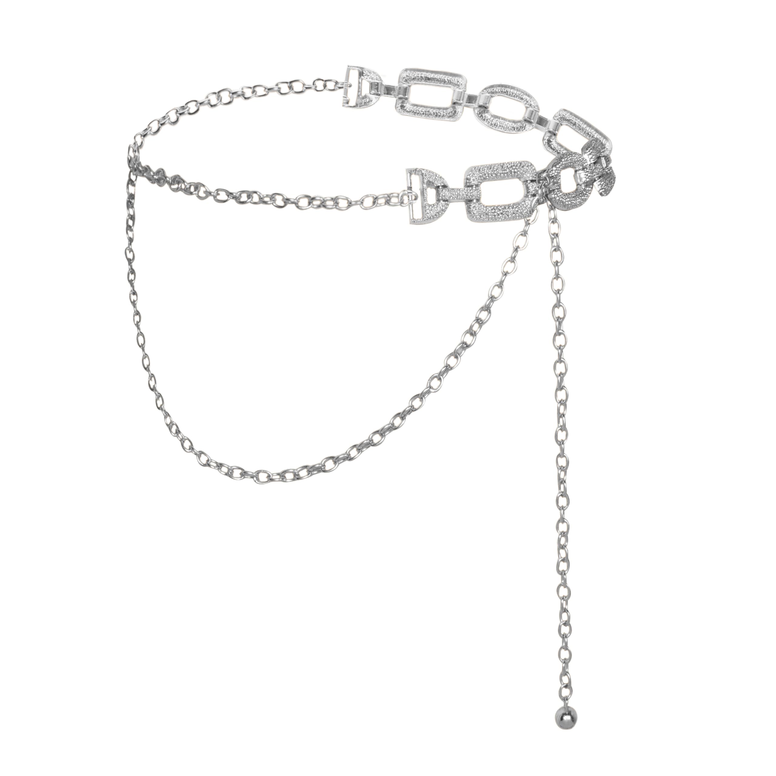 Chain Belts for Women Adjustable Metal Waist Belly Chains Belt for Dresses Jeans Pants