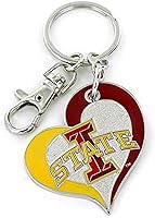 Vista 17 de aminco NCAA unisex-adulto Llavero de Corazón Espiral