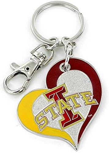 Vista 17 de aminco NCAA unisex-adulto Llavero de Corazón Espiral