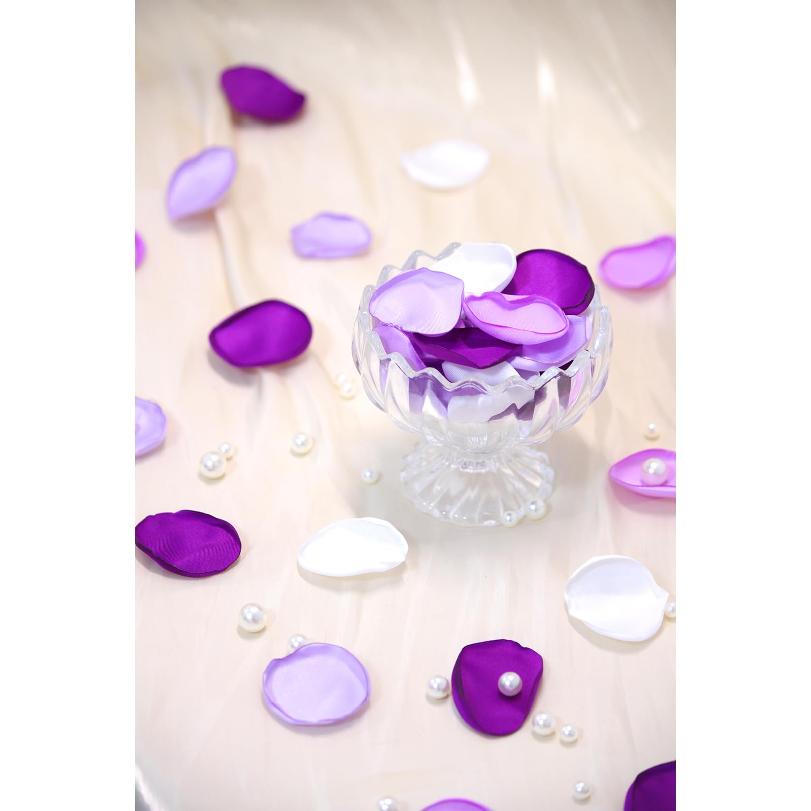 100 pz Seta Fiore Artificiale Petali di Rosa Per La Cerimonia Nuziale Ragazza Corridoio Scatter Tavolo Da Pranzo Coriandoli Centerpieses Bridal Shower Decor  15