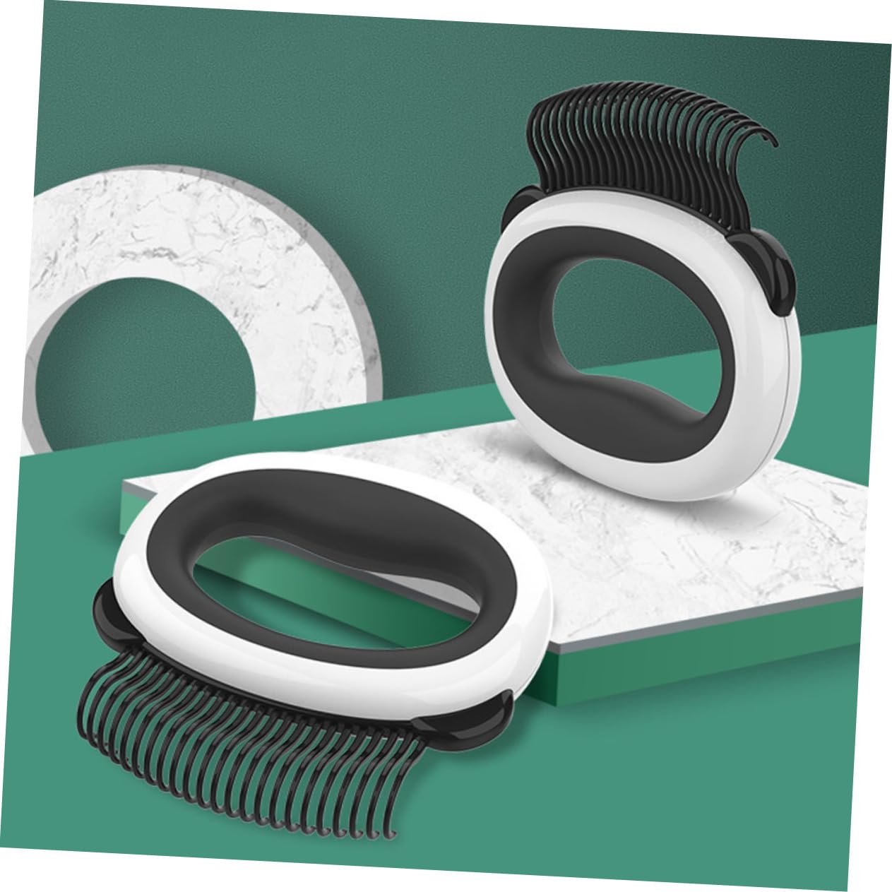 SUPVOX 3piezas Cepillo Para Gatos y Perros Peine Para Eliminar Pelo Suelto y Enredos Kit De Cuidado Para Mascotas Diseño Ergonómico y Cómodo Para Gatitos y Perritos