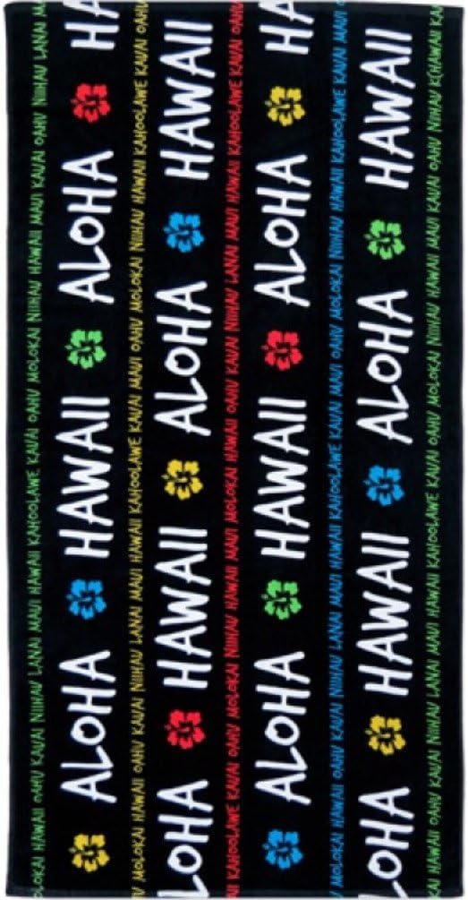 Island Impressions Beach Towel Pua Aloha Hawaii 30 x 60 inch