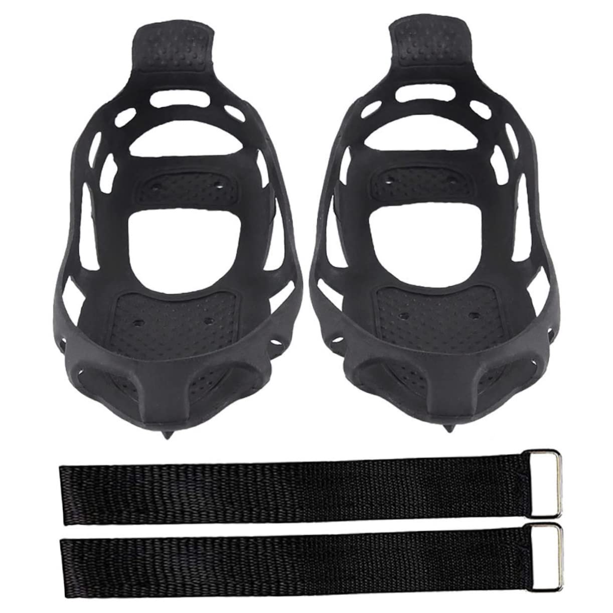 COSMEVIVI Snow Spikes for Boots Accessories Mountaineering Ice Grippers Non-Slip Shoes Covers