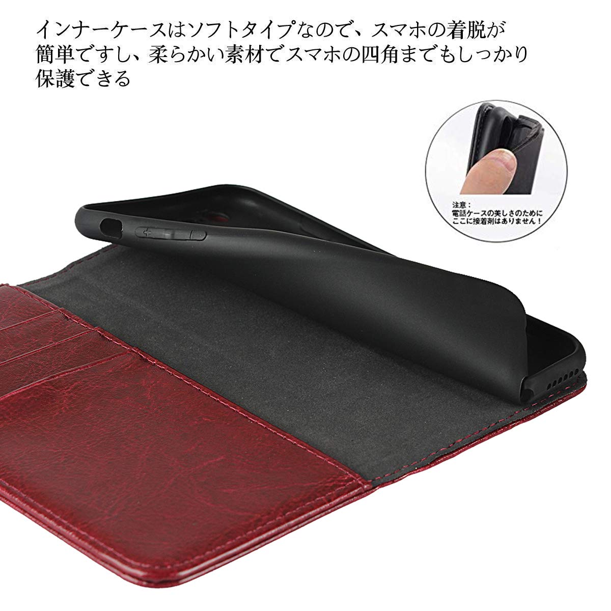 新品 本革 iPhone 6 6s 手帳型ケース Amazon.co.jp: iPhone 6 /iPhone 6s 用 iPhone 6 カバー 手帳型 iPhone