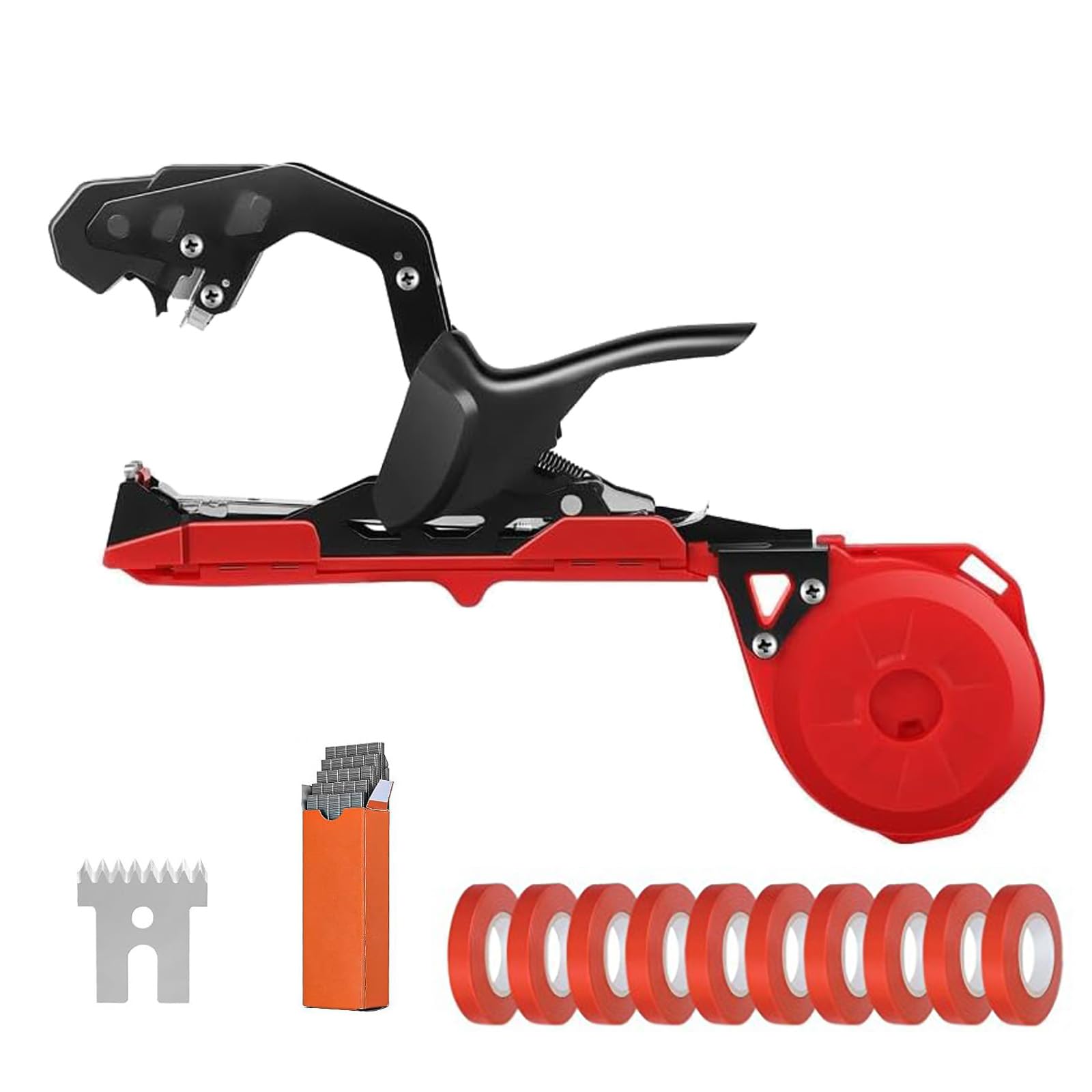 Amazon.co.jp: 誘引結束機園芸用結束機【改良型】テープナー 園芸誘引