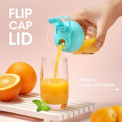 Miniatura 2 de AIEVE Tapas de tarro Mason, paquete de 6 tapas reutilizables de boca regular para conservas con tapa abatible, sello a prueba de fugas para tarros