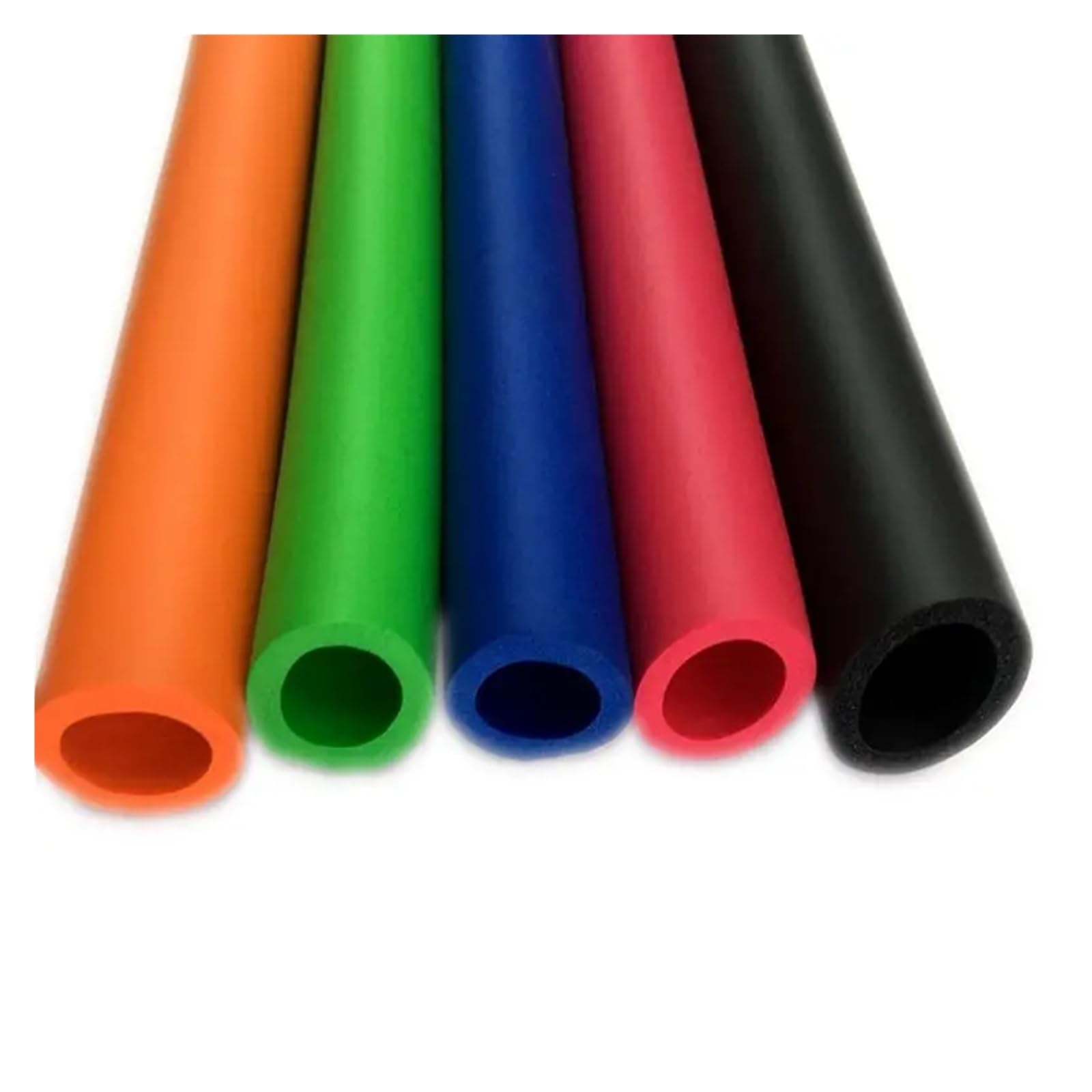 Tubo de espuma aislante, Aislamiento de tubería espuma, identificación 6mm-50mm, 1m, multicolor for soporte agarre mango(Id32xt6mmx1m White)