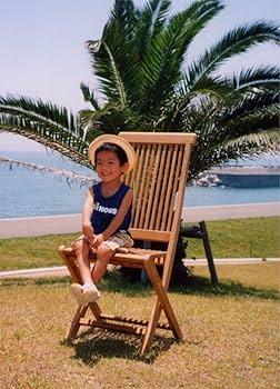 i+ 天然木チーク材 折りたたみチェア ガーデン カントリー チェア ガーデンチェア 2脚セット 天然木 チーク 完成品 おしゃれ