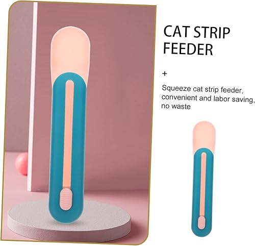 Miniatura 6 de Balacoo Cuchara de alimentación líquida para perros y gatos, plástico, portátil, ligera