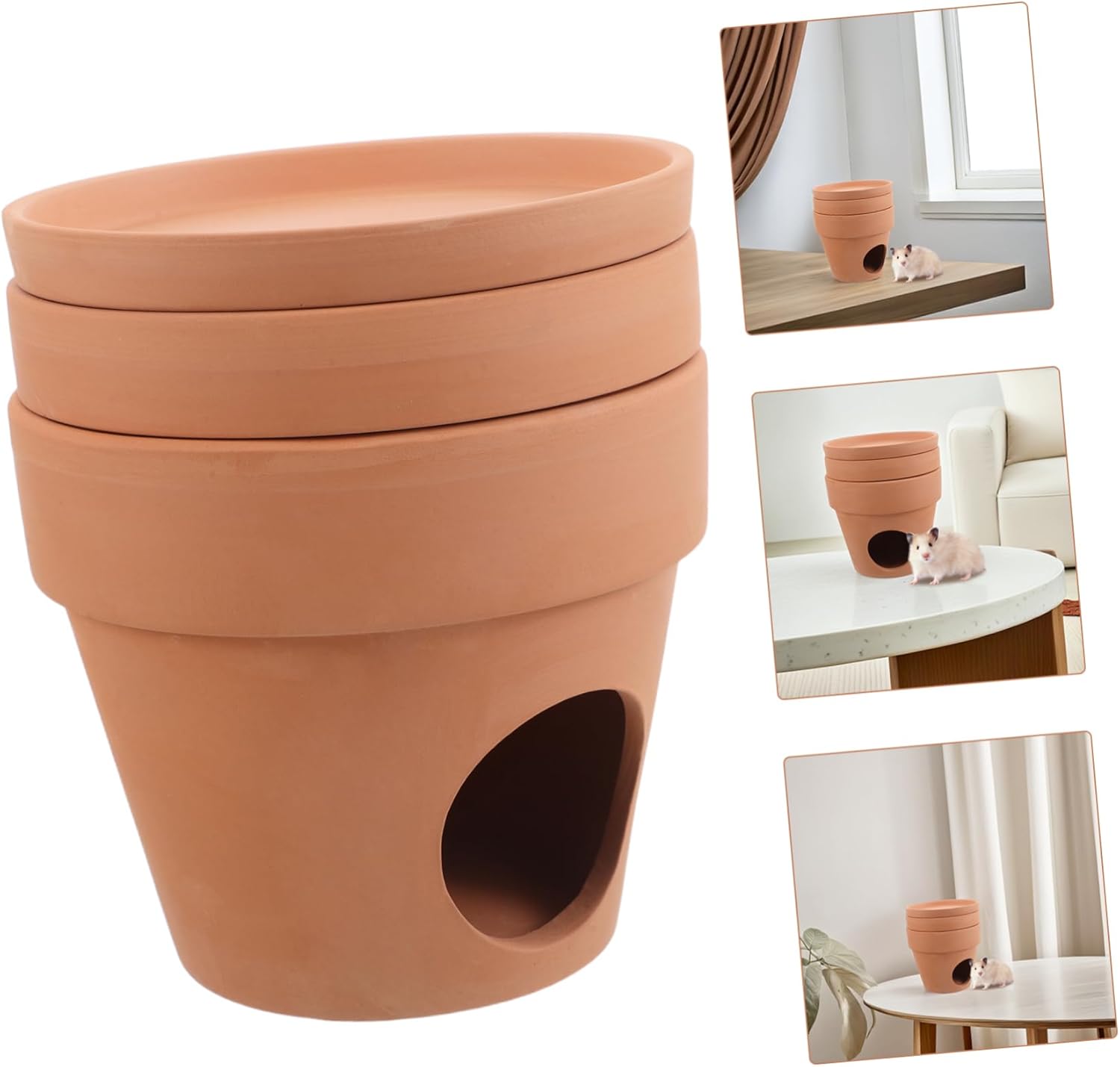 BESTonZON Summer Pet Nest with Temperature Control Easy Maintenance for Small Animals Like Chinchillas Guinea Pigs