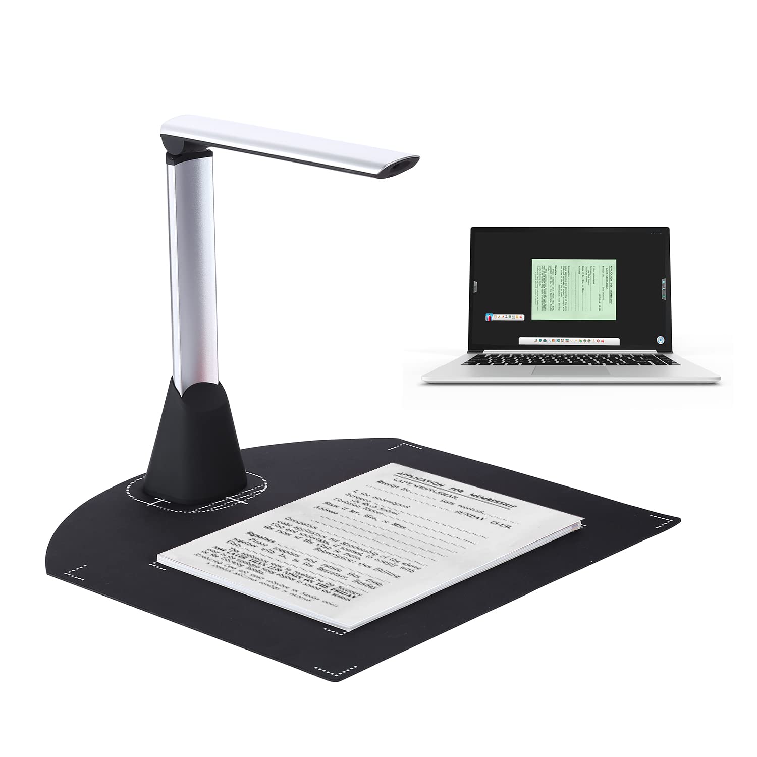 TrueCartBK35 Document Camera Scanner 8 Mega-Pixel HD Camera A4 Capture Size with LED Light Teaching Software for Classroom Teachers Online Teaching Distance Learning Education-picture-13