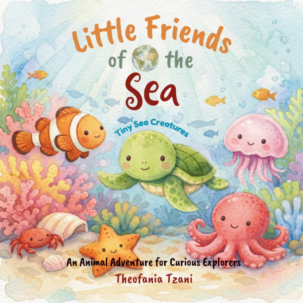 Little Friends of the World: Sea: Tiny Ocean Animals for Kids Ages 2–6 | A Sea Adventure for Curious Explorers