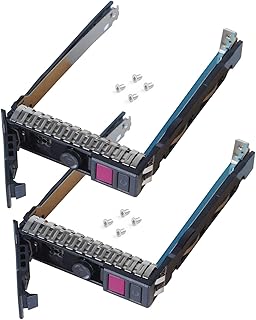 2PCS 2.5" SAS SATA NVMe SSD Tray Caddy for HP Proliant G10 727695-001 ML380 ML360 DL360 DL380