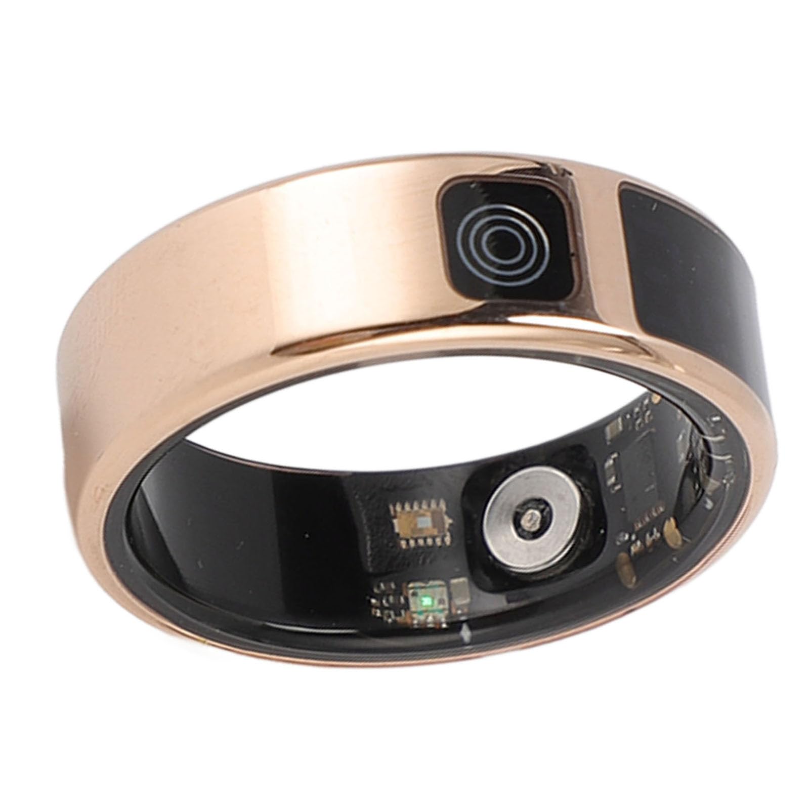 SUNGOOYUE Bague Connectée, Podomètre Tactile avec Plusieurs Modes Sportifs, étanche IP68, Idéale pour la Randonnée, la Course à Pied, Le Vélo et la Natation. (#12)