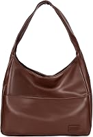 Pocadri Women's Vegan Leather Quilted Tote Bag - Chic Large Soft Shoulder Purse for Daily Essentials
