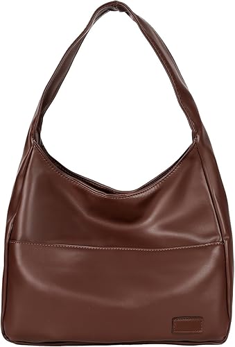 Bolsos de mano tipo tote para mujer, elegantes bolsos tote de cuero vegano, cartera con estilo, casual, moderno, grande, suave, bolso de hombro