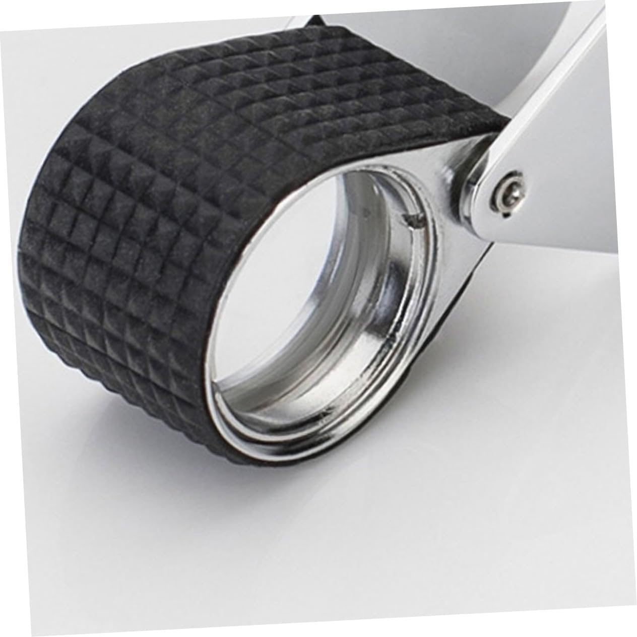 Jewelry Magnifier LED Light Handheld Metal Case Loupe for Jewelry Testing Portable Magnifying Glass for Coins Stamps and Crafts