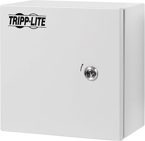 Miniatura 2 de Tripp Lite Caja de seguridad eléctrica industrial de acero para exteriores, 10 x 10 x 6 ", gris, resistente a la intemperie y al polvo, certificado