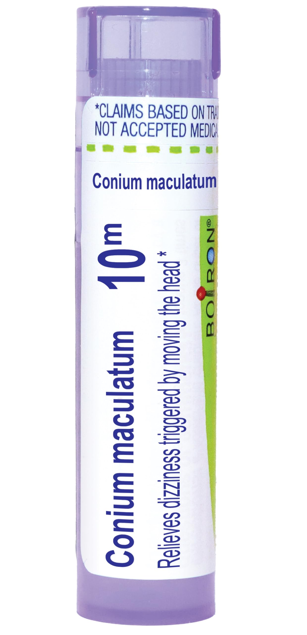 Boiron Conium Maculatum 10M for Dizziness Triggered by Moving The Head - 80 Pellets