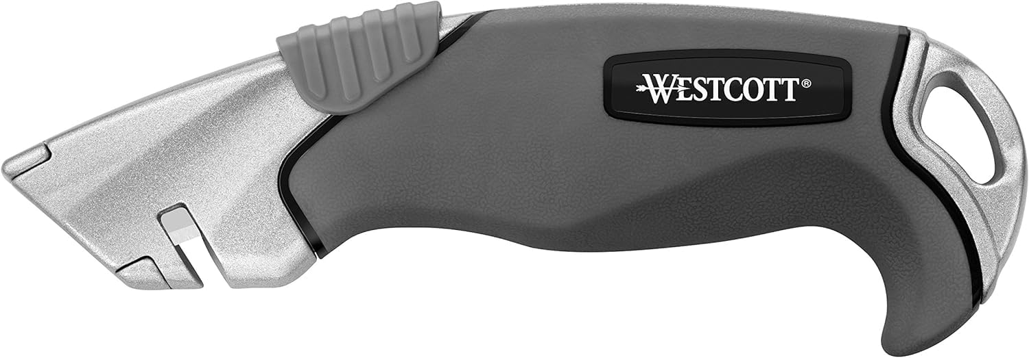 Westcott Aluminium Alloy Safety Cutter Knife