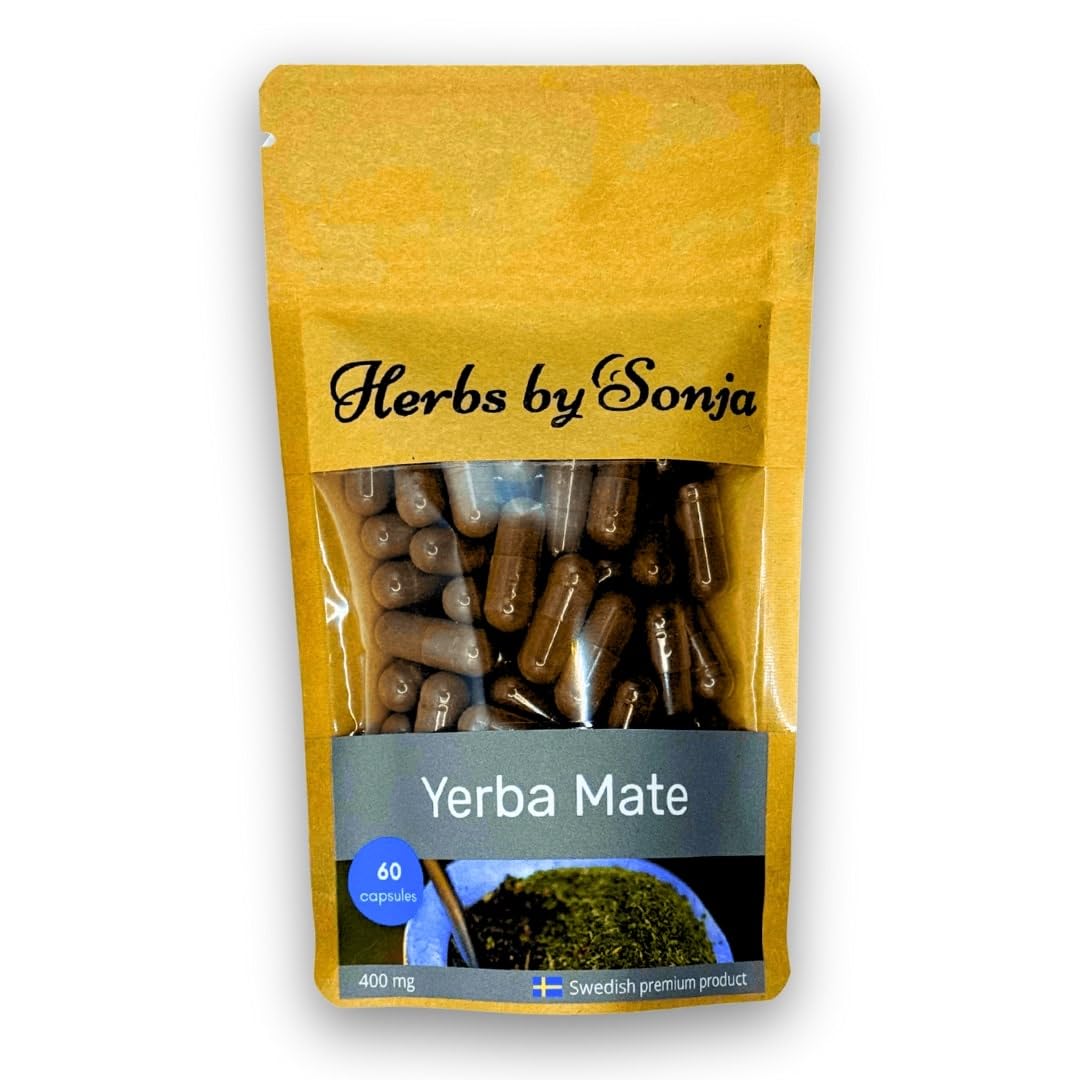 Yerba Mate 400mg * 60 capsule - Estratto di Yerba Mate Altamente Concentrato: 50:1