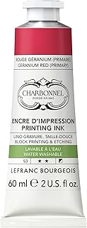Lefranc Bourgeois 301494 Charbonnel, Water-Washable Copper Printing Ink with Excellent Light fastness, Vegan, 100% Solven...