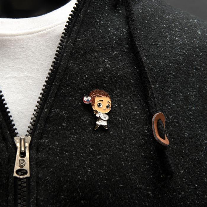 Miniatura 3 de Star Wars Princesa Leia Chibi - Pin esmaltado