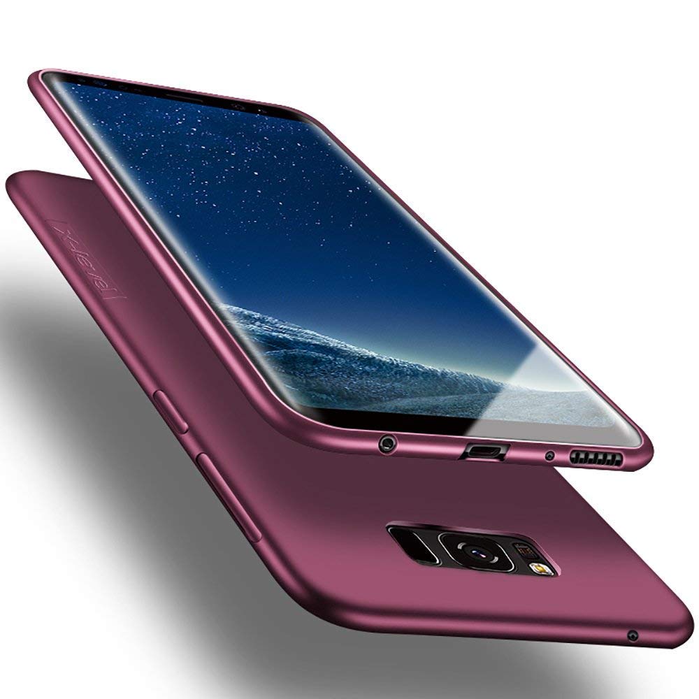 Samsung Galaxy S8 Case Slim Fit Soft TPU Ultra Thin S8 Mobile Phone Cover Matte Finish Coating Grip Phone Case for Galaxy S8