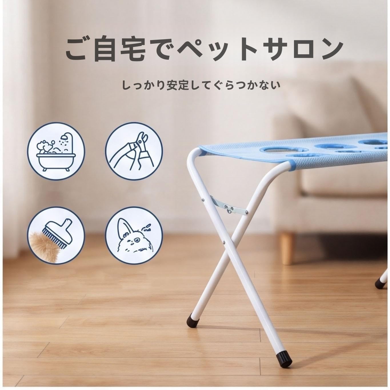 Amazon.co.jp: 折りたたみ式ペット用バスハンモック、わんモック 犬