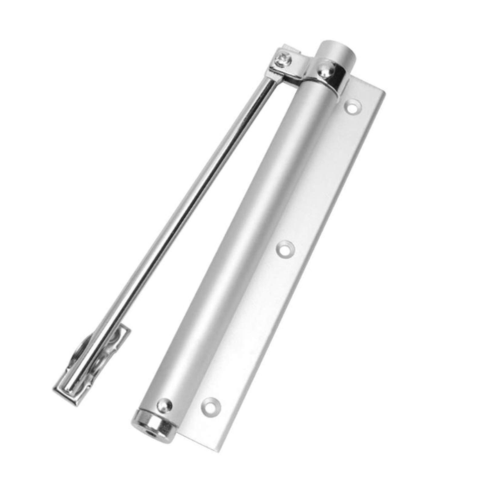DIY Adjustable Space Aluminum Surface Mounted Home Auto Closing Door Closer,Home Door Hardware Fittings Door Spring Adjustable Lock