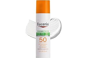 Sun Clear Skin Face Sunscreen SPF 50 for Acne Prone Skin